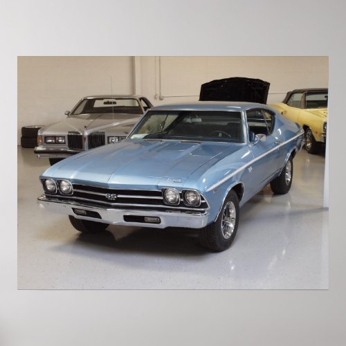 1968 Chevrolet Chevelle SS 396 Sport Coupe Print
