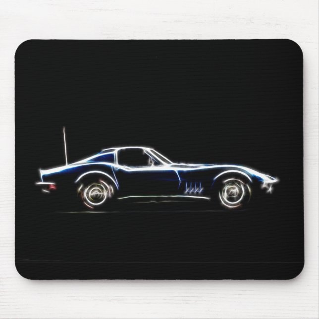 1968 Chevrolet Corvette Mousepad (Front)