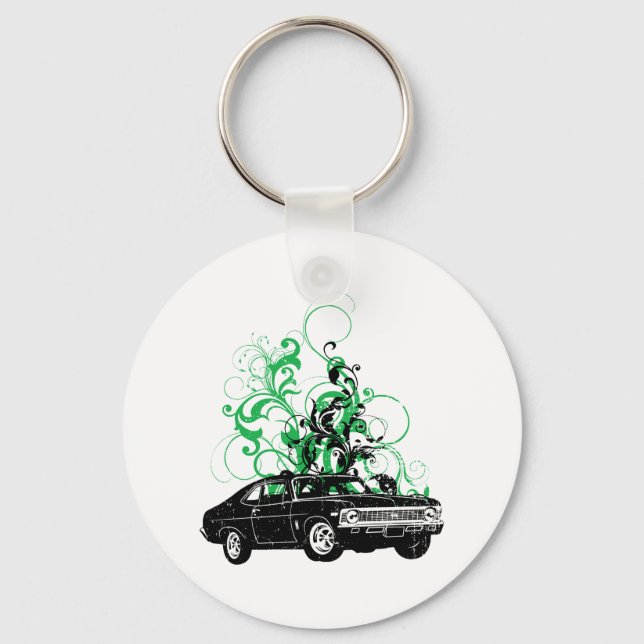 1968 Chevrolet Nova SS 396 Keychain (Front)