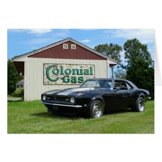 1968 Chevy Camaro Cards (Front Horizontal)