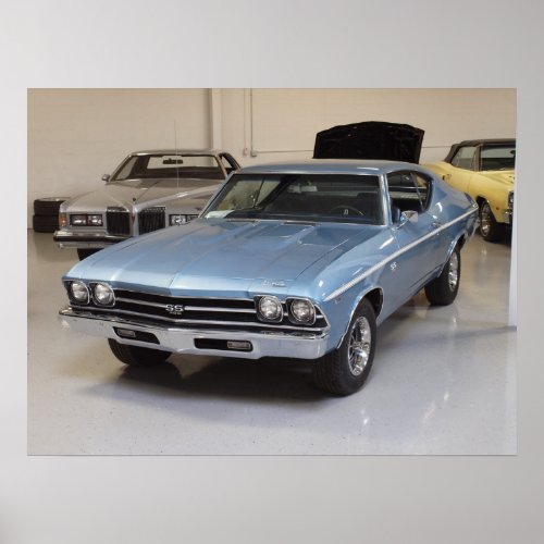 1968 Chevy Chevelle SS 396 Sport Coupe Poster