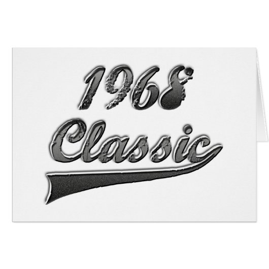 1968 Classic Cards (Front Horizontal)