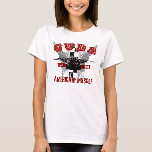 1968 Cuda Graphic T-Shirt