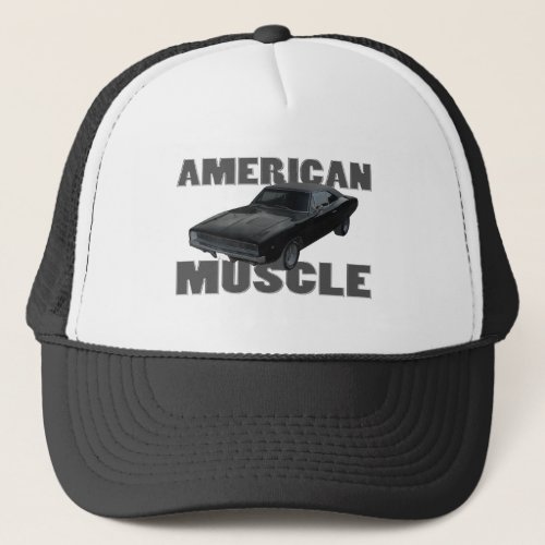 1968 dodge charger r/t american muscle trucker hat