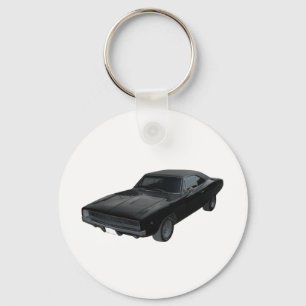 1968 dodge charger r/t mopar keychain