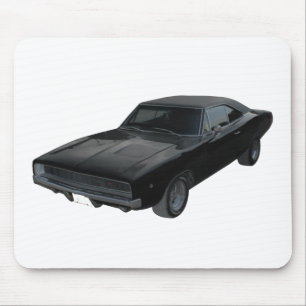 1968 dodge charger r/t mopar mouse pad