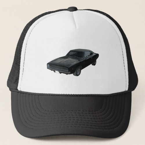 1968 dodge charger r/t mopar trucker hat