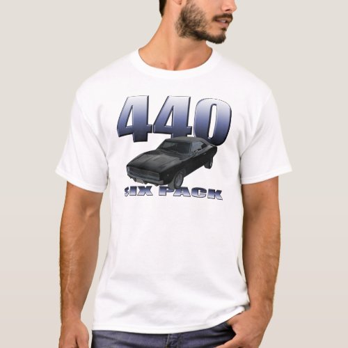 1968 dodge charger rt 440 six pack T_Shirt