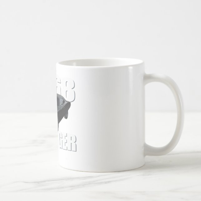 1968 dodge charger rt coffee mug (Right)