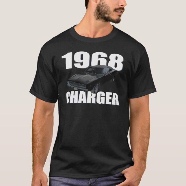1968 dodge charger rt T-Shirt (Front)