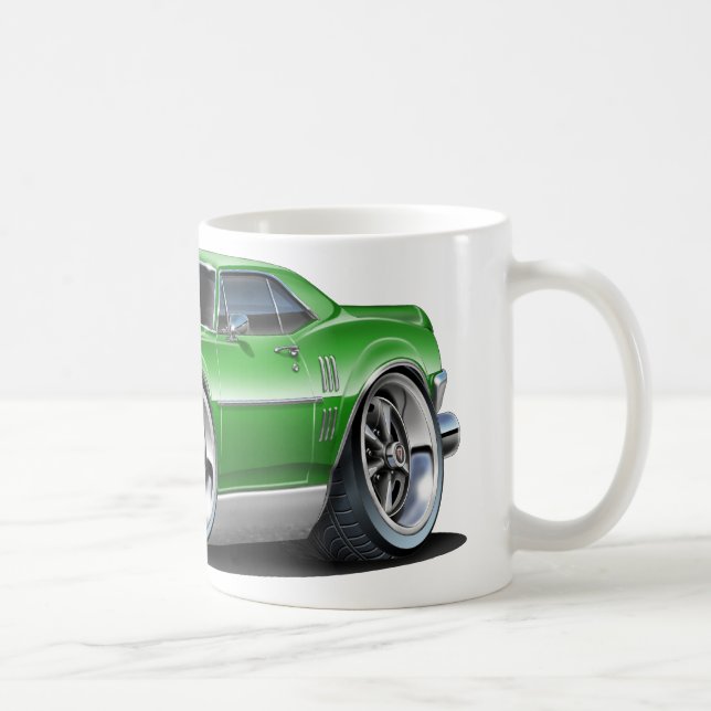 1968 Firebird Green Car Coffee Mug (Right)