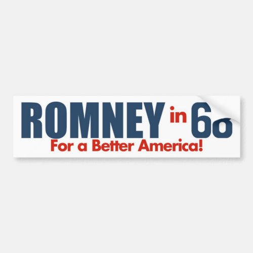 1968 George Romney Vintage Bumper Sticker