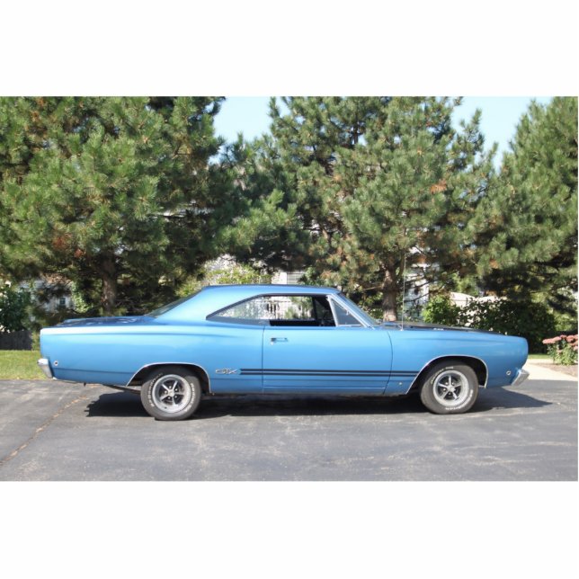 1968 GTX Muscle Car Ornament (Front)