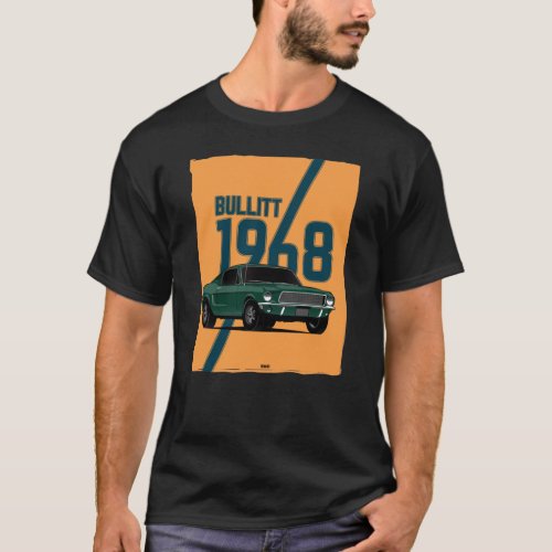 1968 Mustang T_Shirt