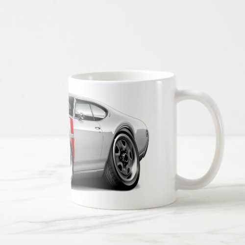 1968 Olds 442 White-Red Car Coffee Mug