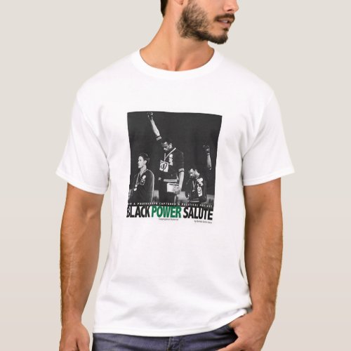 1968 Olympics Black Power Salute T_Shirt