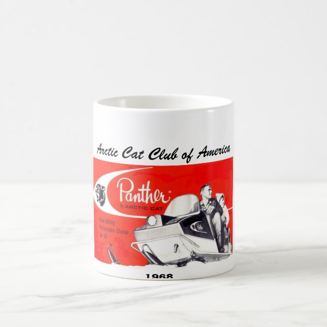 1968 Panther, 1968, Arctic Cat Club of America Coffee Mug (Center)