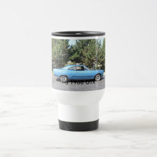 1968 Plymouth GTX travel mug