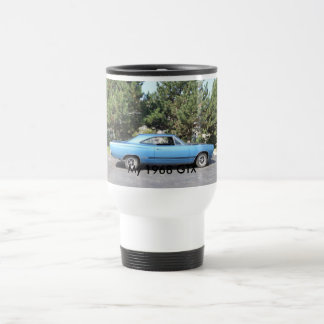 1968 Plymouth GTX travel mug