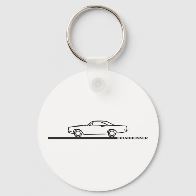 1968 Plymouth Roadrunner Keychain (Front)