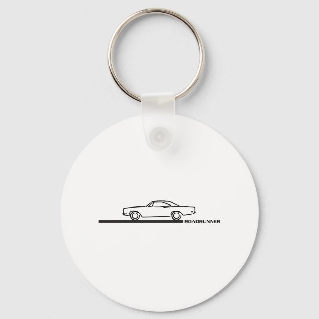 1968 Plymouth Roadrunner Keychain (Front)