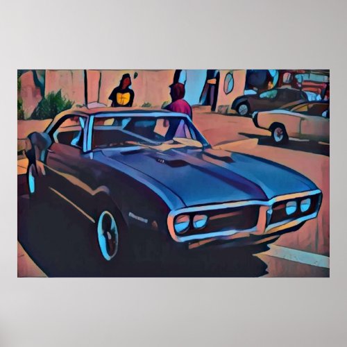 1968 Pontiac Firebird Poster