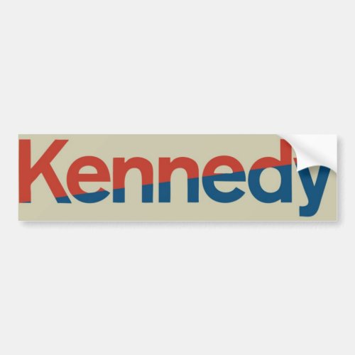 1968 Robert Kennedy Campaign Bumper Sticker