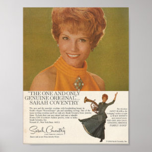 1968 Sarah Coventry Advertisement Poster