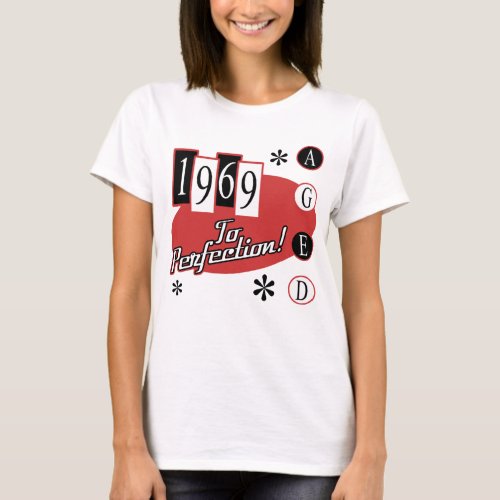 1969 50th Birthday MidCentury T_Shirt