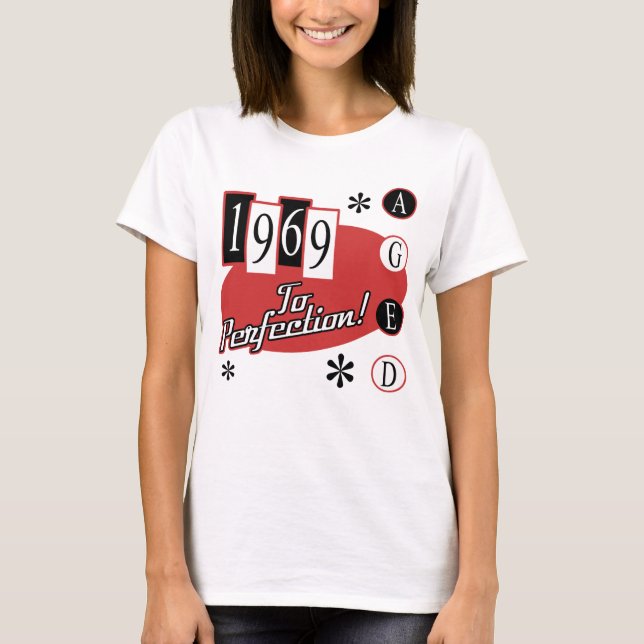 1969 50th Birthday MidCentury T-Shirt (Front)