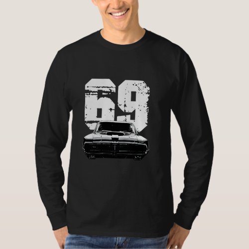 1969 69 Mercury classic Cougar Vinatge cars T-Shirt