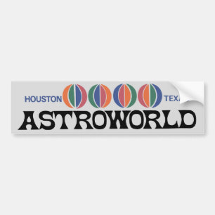 1969 Astroworld Bumper Sticker