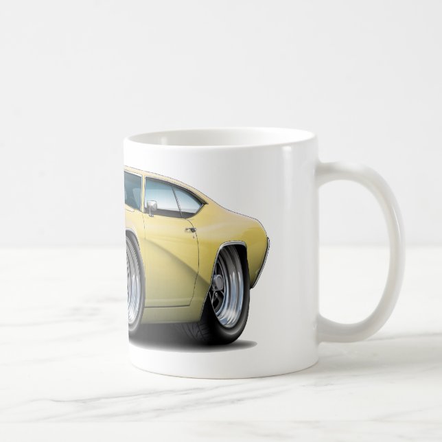 1969 Buick GS Tan Car Coffee Mug (Right)