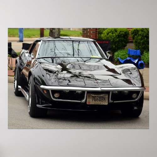 1969 C3 Corvette 427 Poster