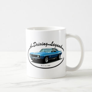 1969 Camaro blue Coffee Mug