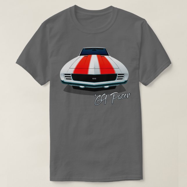 1969 Camaro SS Indy 500 Pace T-Shirt (Design Front)