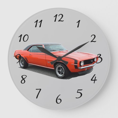 1969 Camaro SS Large Clock