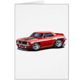 1969 Camaro SS Red-Black Car (Front)