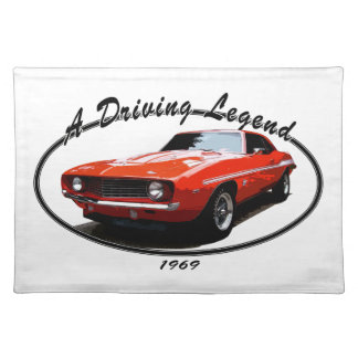 1969_camaro_yenko_orange placemat