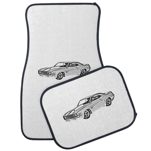 1969 Camaro Z28 Car Mat (Set)