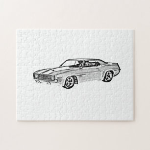 1969 Camaro Z28 Jigsaw Puzzle