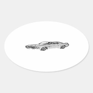 1969 Camaro Z28 Oval Sticker