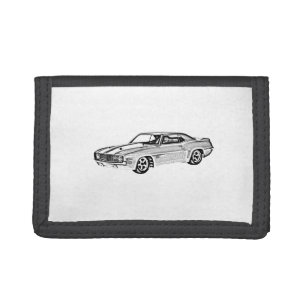1969 Camaro Z28 Trifold Wallet