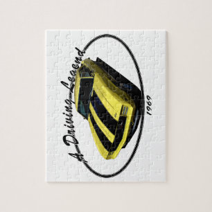 1969 CAMARO Z28 YELLOW JIGSAW PUZZLE