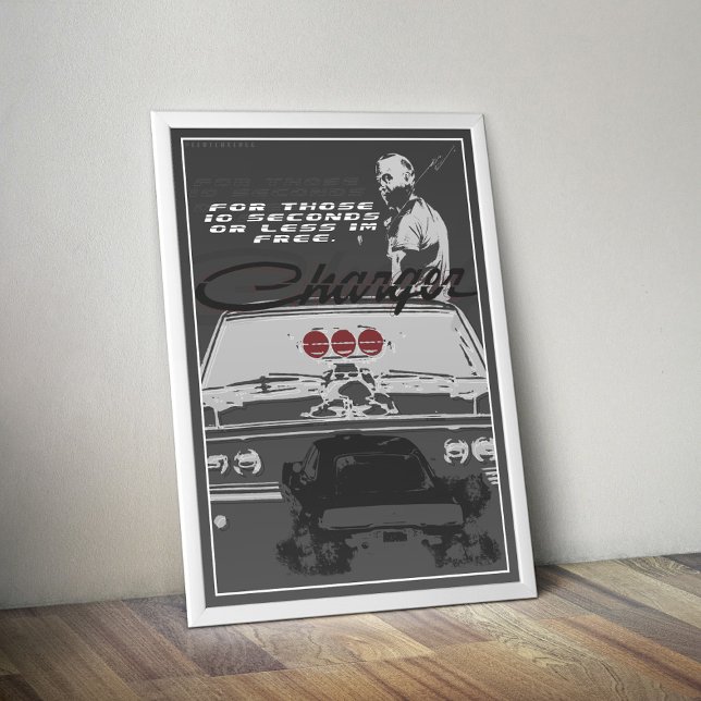 1969 Charger Fast & Furious  Poster (Creator Uploaded)