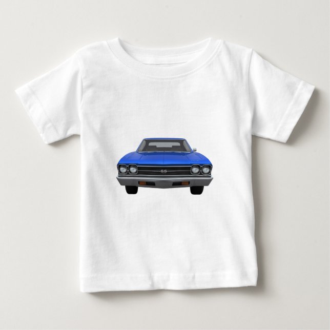 1969 Chevelle SS: Blue Finish Baby T-Shirt (Front)