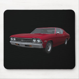 1969 Chevelle SS: Candy Apple Finish: Mousepad