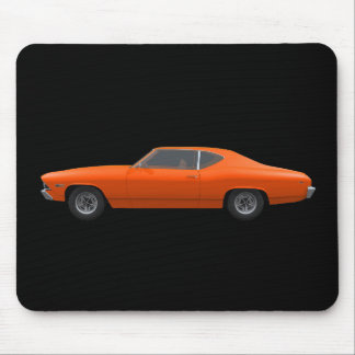 1969 Chevelle SS: Orange Finish: Mousepad