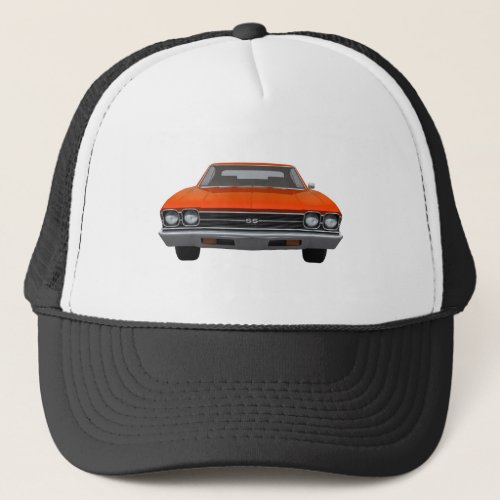 1969 Chevelle SS: Orange Finish Trucker Hat