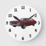 1969 Chevelle Ss: Wall Clock at Zazzle